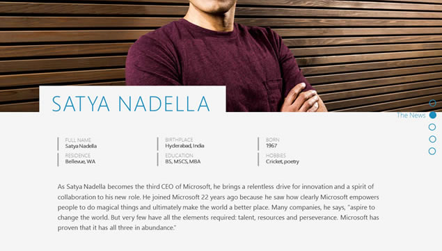 ΢CEO Satya Nadellaվߴϸ˼ppt ,ģ - վ