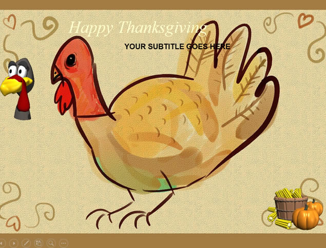 Happy Thanksgivingжpptģ