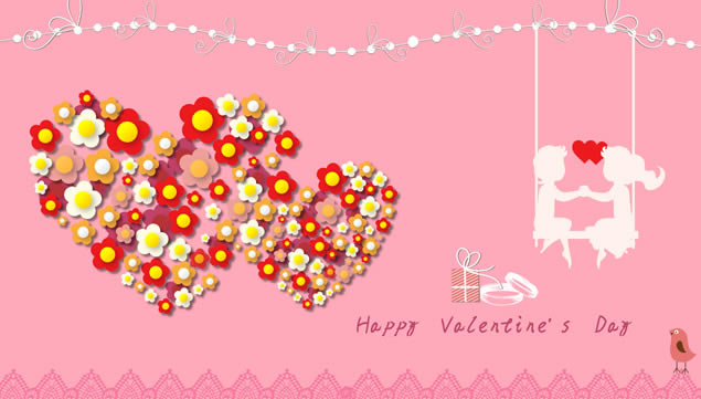 Happy  Valentine's  Day 2015˽ڶ̬ؿpptģ