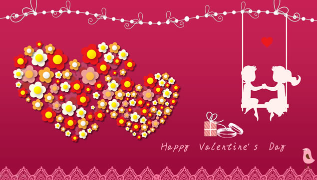 Happy  Valentine's  Day 2015˽ڶ̬ؿpptģ