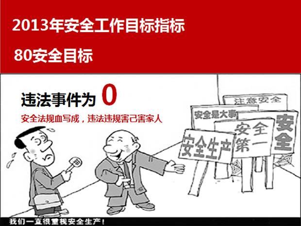 Ź˾2012갲ȫ㱨2013갲ȫĿָ㱨pptģ,ģ