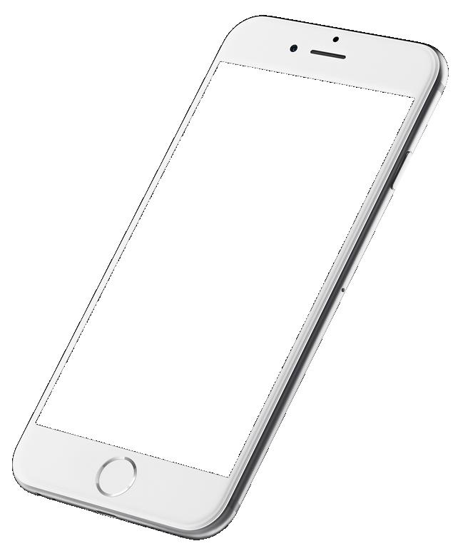 仰角角度透明框苹果手机png图片