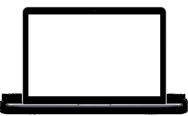 MacBook透明框样机图